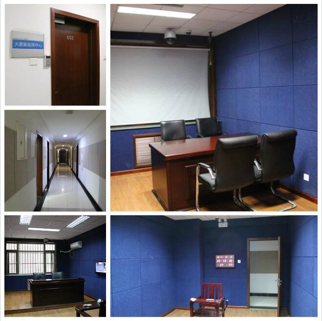 anti collision softpack sample room — acoustic panel photo