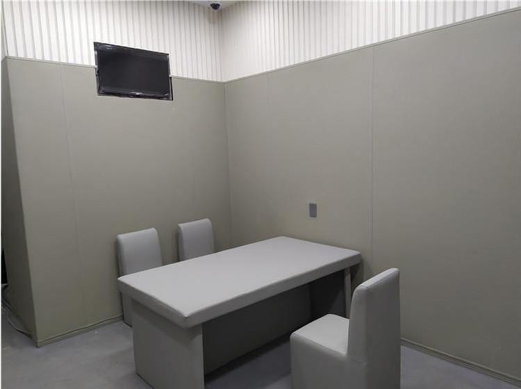 anti collision softpack sample room — acoustic panel photo