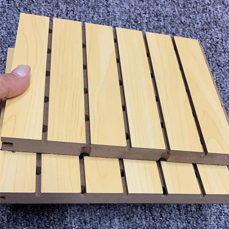 grooved — acoustic panel photo